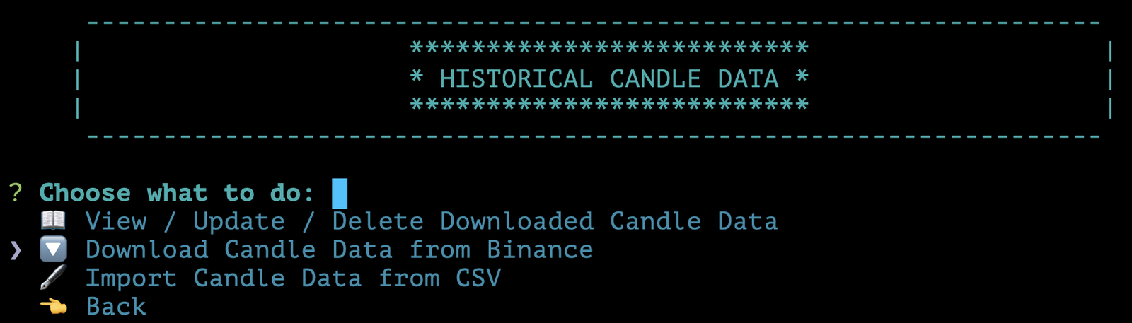 Historical Candle Data Download Candle Data From Binance