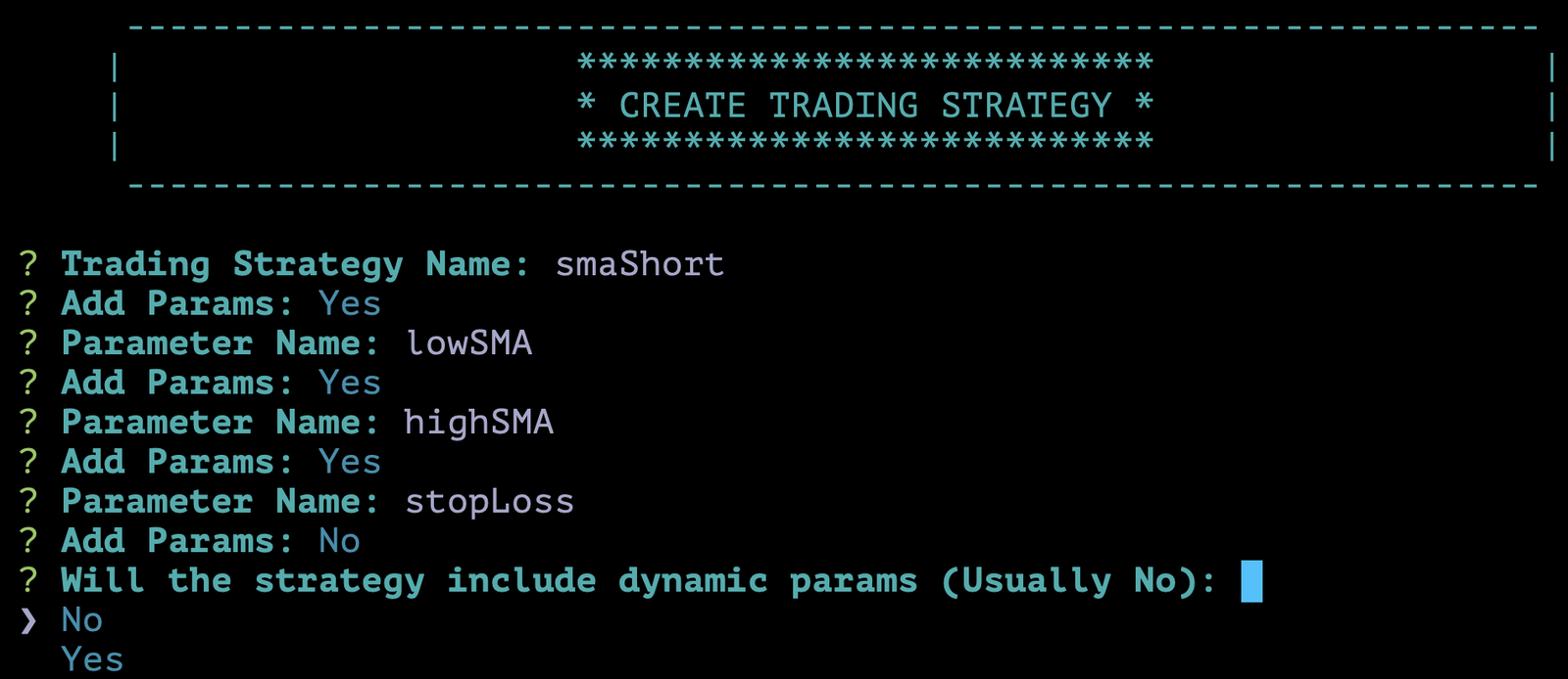 Create Trading Strategy SMA With Stop Loss