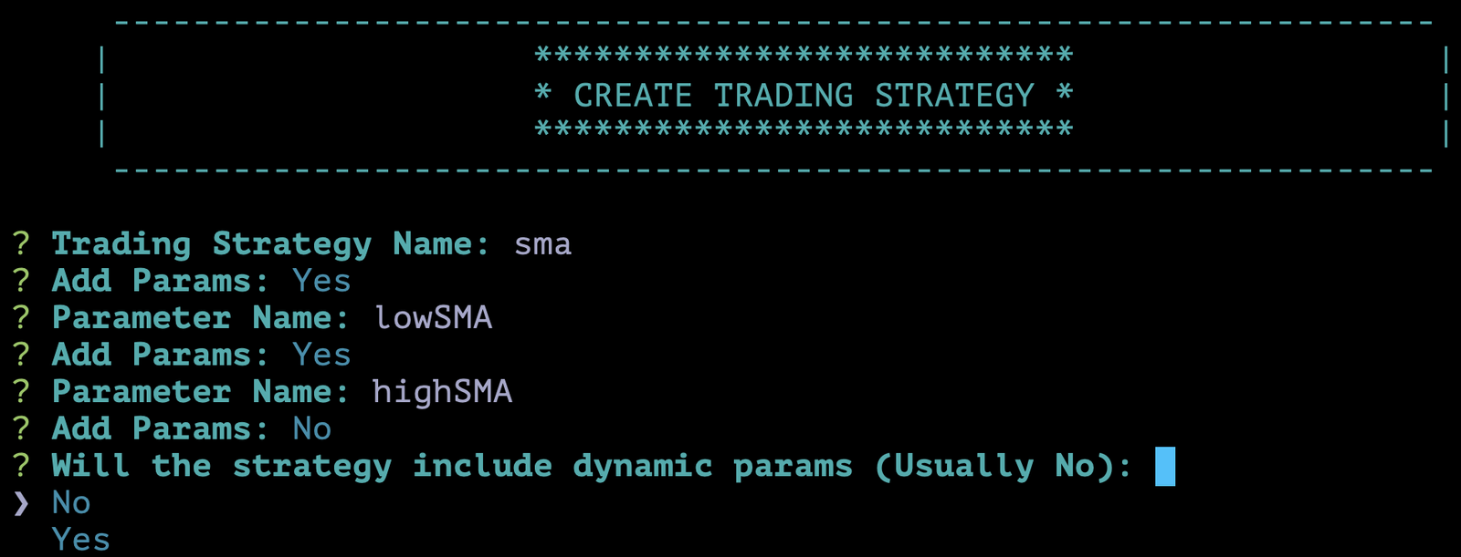 Trading Strategies Create Trading Strategy